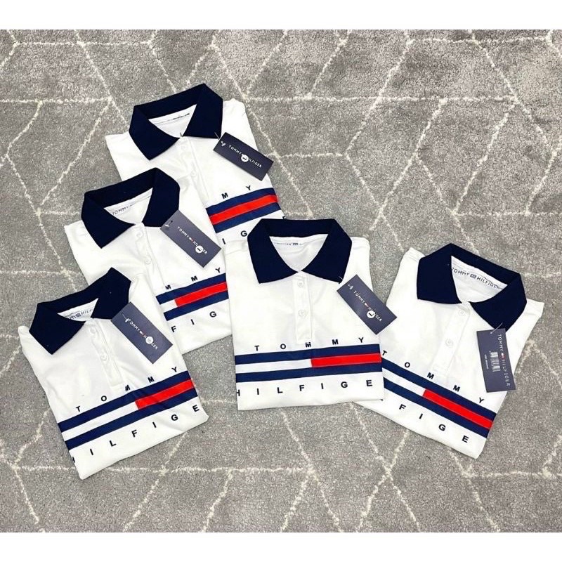 Áo Thun POLO Nữ Tay Lỡ Có Cổ Phông Form Rộng Unisex Trơn Mẫu Mới Hot Hit 2022
