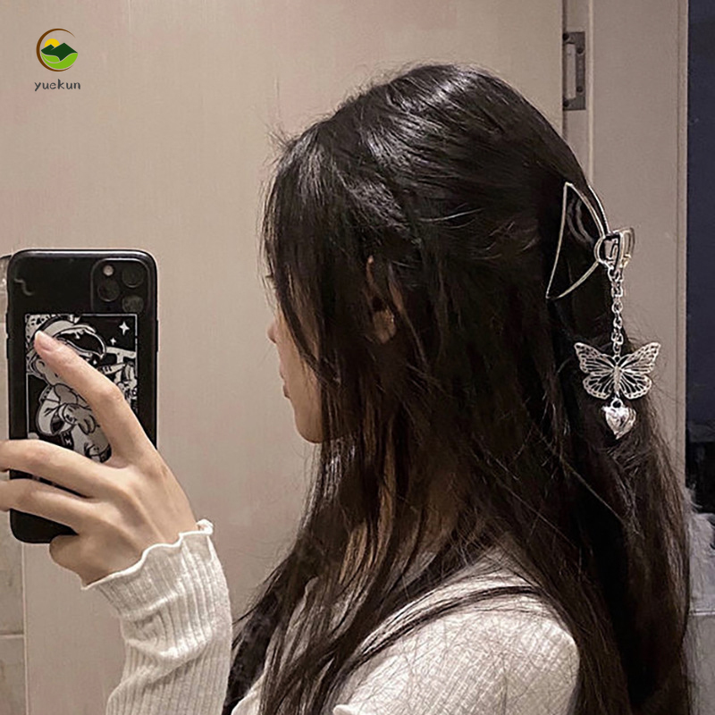 Kẹp Tóc Hợp Kim Hình Bươm Bướm Xinh Xắn Cho Nữ