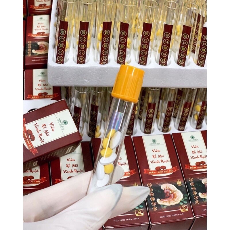 Xổ mỡ vành ruột linh chi đỏ liều mạnh