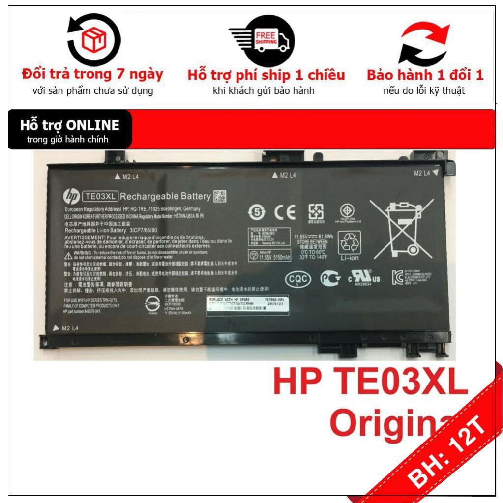 [BH12TH] . ⚡️[Pin zin] Pin HP Pavilion 15 UHD 15-BC 15-AX 15T TE03XL Originals