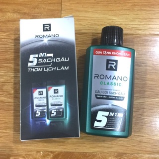 Dầu gội romano 60g 5in1