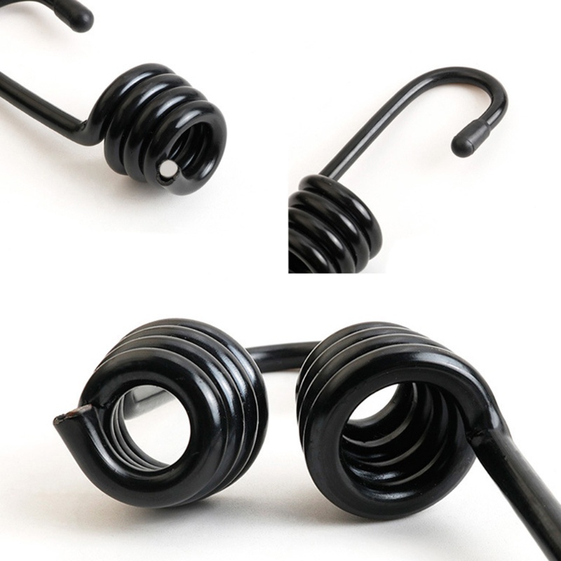 Set 12 Dây Móc Xoắn Ốc 7mm Giữ Cố Định Hành Lý Tiện Dụng