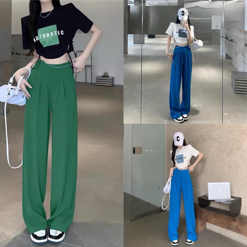 Set bộ thời trang,set áo kiểu Crop top.quần ông leo, hàng thết kê,hình ảnh thật