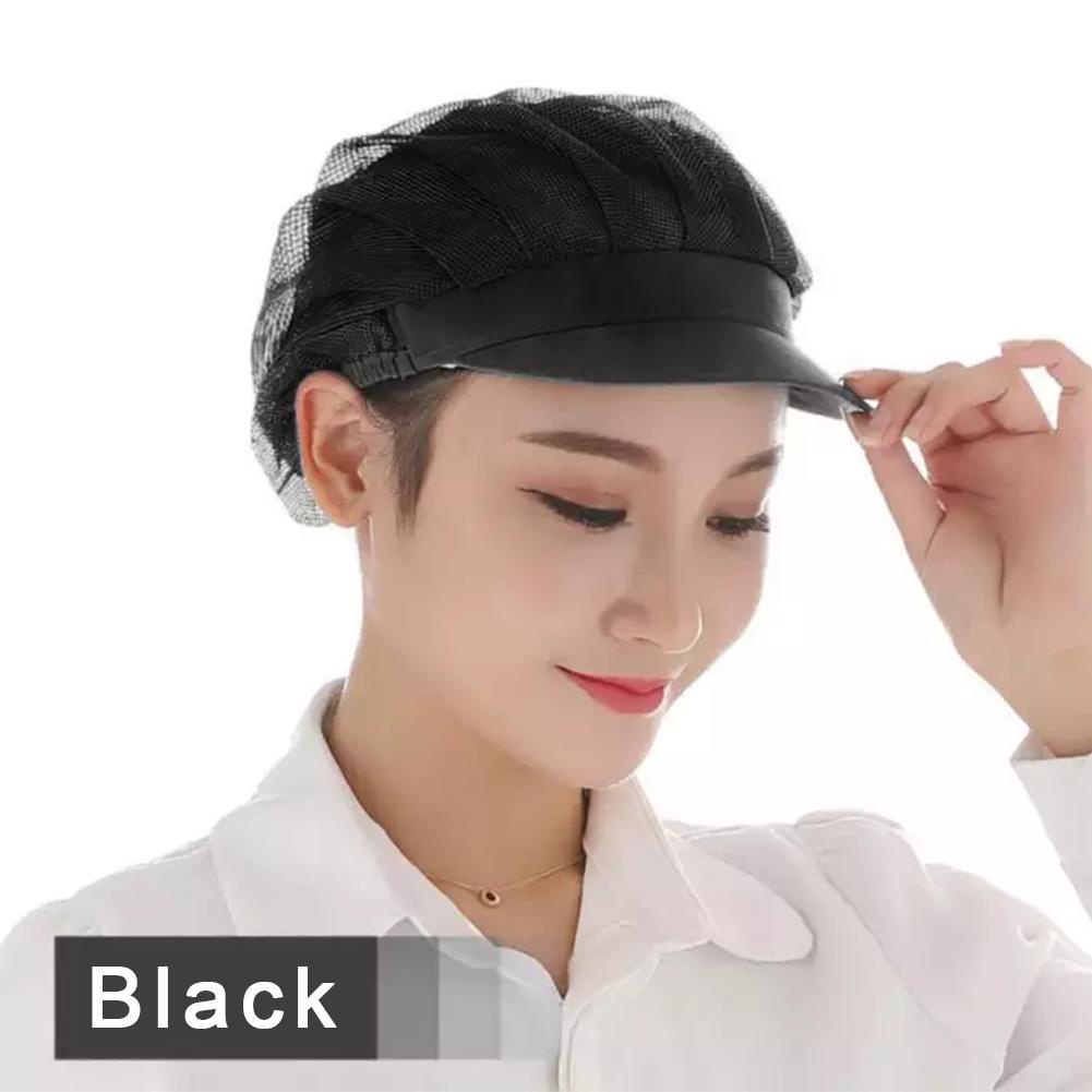 Mũ Đầu Bếp Phối Lưới Chất Liệu Cotton J5D4