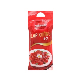 Lạp xưởng bò Vissan gói 200g chất lượng, thơm ngon, hấp dẫn và tiện lợi cho người dùng