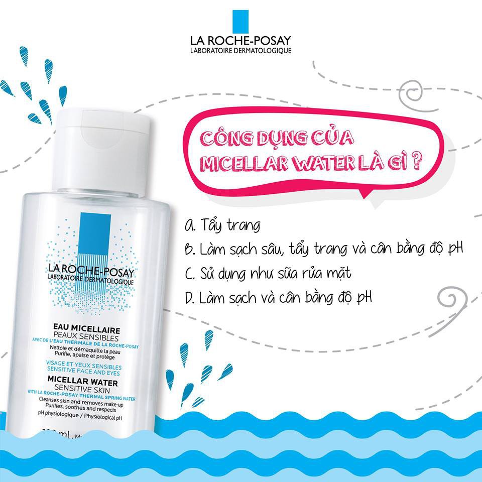 Nước Tẩy Trang La Roche Posay Effaclar Eau Micellaire Ultra Cho Da Nhạy Cảm