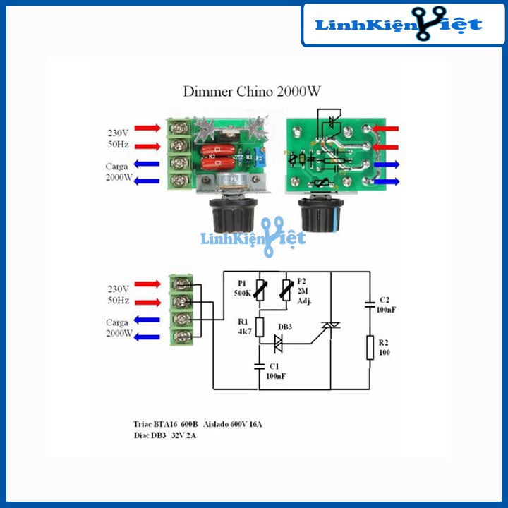 DIMER SCR 2000W