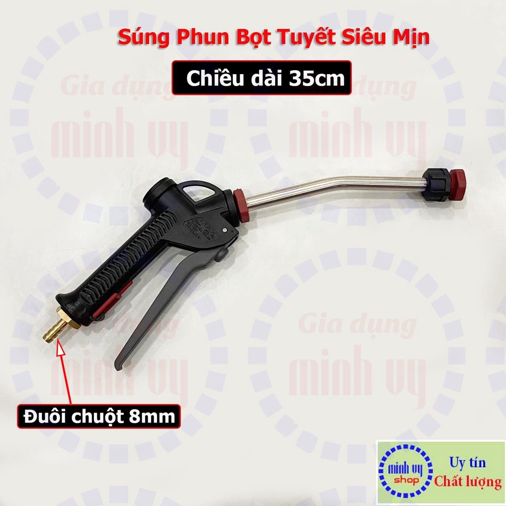 Sung Phun Bọt Tuyết Siêu Mịn Loại Dài 35cm/74cm
