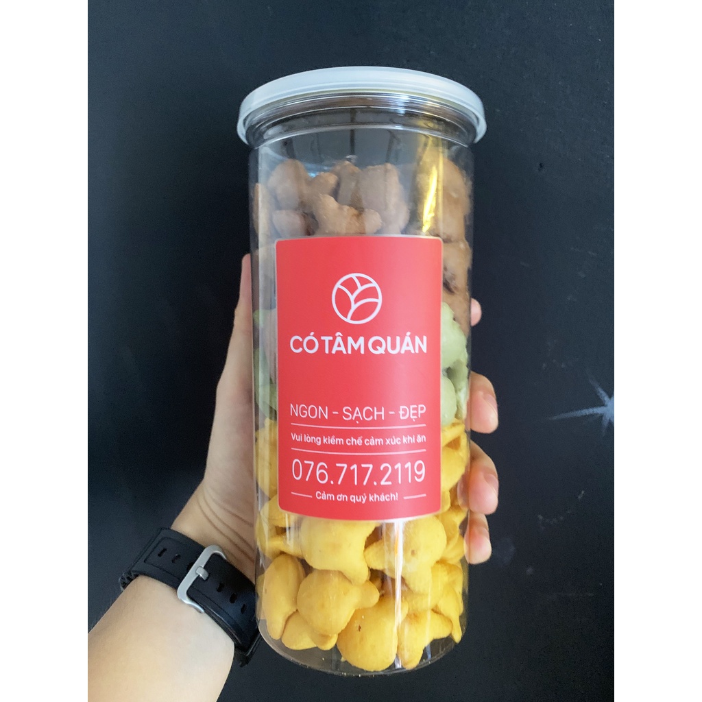 BÁNH GẤU MIX 3 VỊ 450Gr - CÓ TÂM QUÁN