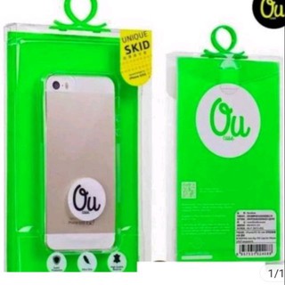 ỐP LƯNG DẺO IPHONE 5/5S HIỆU OU CASE ( TRONG SUỐT )