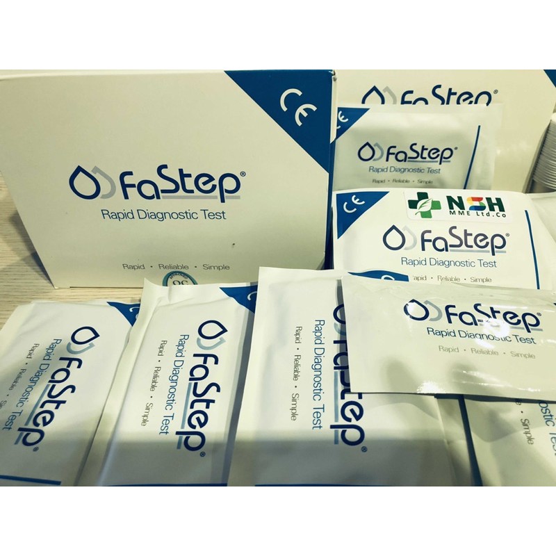 HỘP 40 TEST THỬ NHANH, QUE THỬ NHANH TẠI NHÀ HIV FASTEP CỦA MỸ, BỘ KIT THỬ XÉT NGHIỆM CHẨN ĐOÁN NHANH HIV FASTEP CỦA MỸ