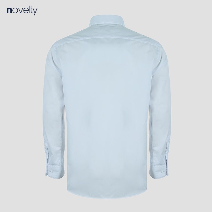[Mã FAMALLT5 giảm 15% đơn 150K] Áo sơ mi nam Novelty dài tay trơn màu trắng NSMMMDMTCC200039D | BigBuy360 - bigbuy360.vn