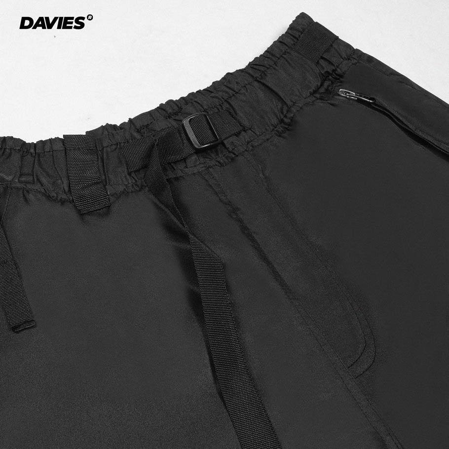 DAVIES Quần đùi nam màu đen local brand Classic Short