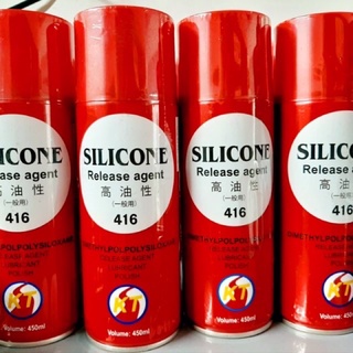 Dầu xịt tách khuôn chai xit bôi trơn dầu Silicone - 416