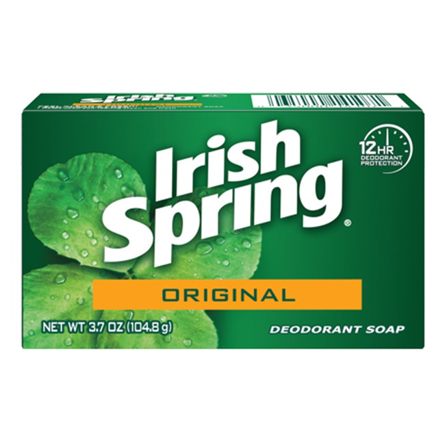Xà bông cục Irish Spring Original - Mỹ - 104.8g