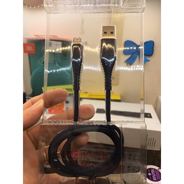[PD Fast charging 18w] Cáp sạc IP Chuẩn IP 1m UmeTravel Nylon braided