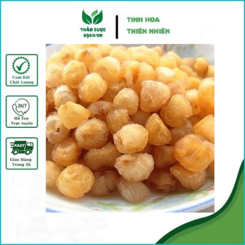 Long nhãn khô loại 1 200g, HÚT CHÂN KHÔNG, thảo dược sạch VN