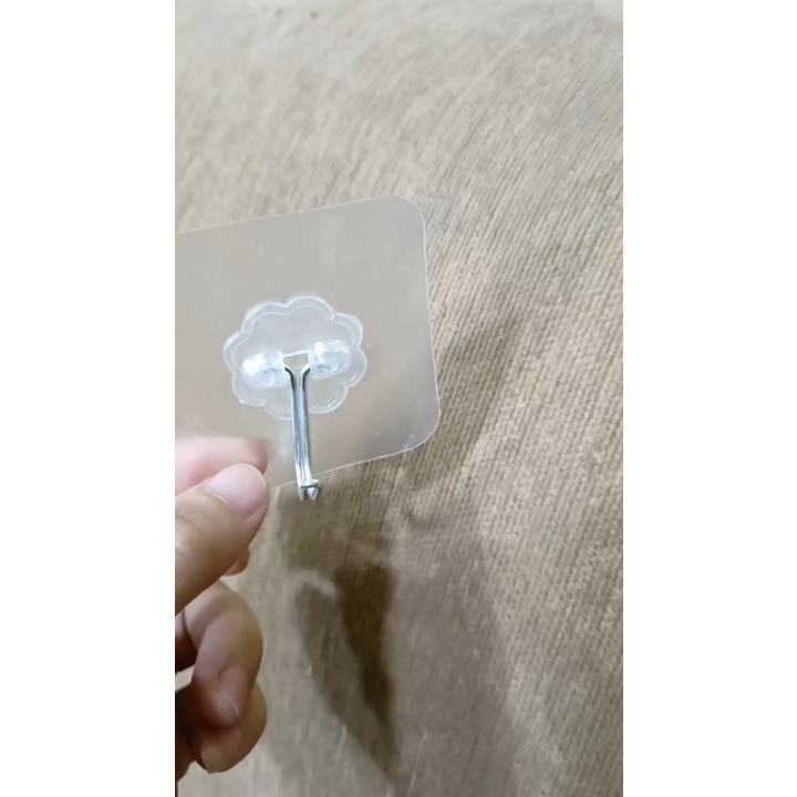 Móc dán trong suốt thần thánh siêu chịu lực