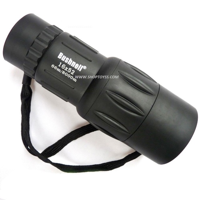 Ống nhòm Bushnell 16x52 -66M/8000M, tặng kèm kẹp điện thoại