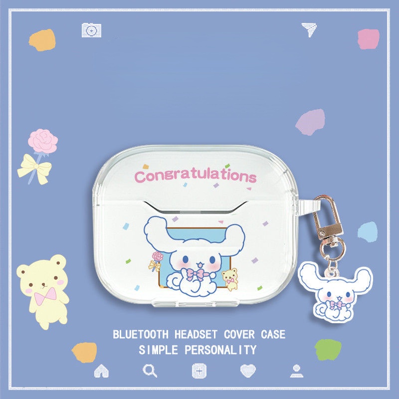 Vỏ Bảo Vệ Hộp Sạc Tai Nghe Baseus S1 Mềm Hình Cô Gái Dễ Thương