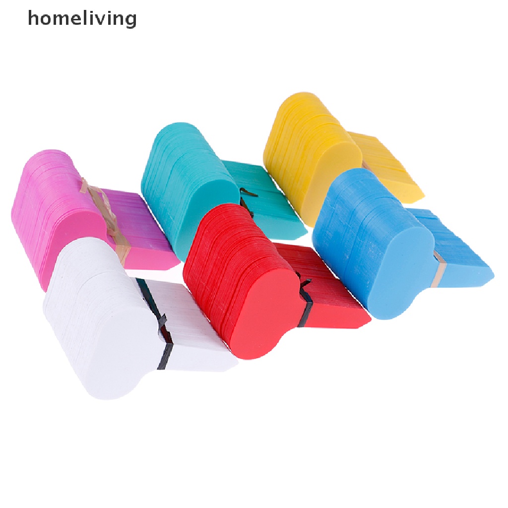 Set 100 Thẻ Nhựa Đánh Dấu Hình Chữ t 5 * 7cm Tiện Dụng Cho Sân Vườn