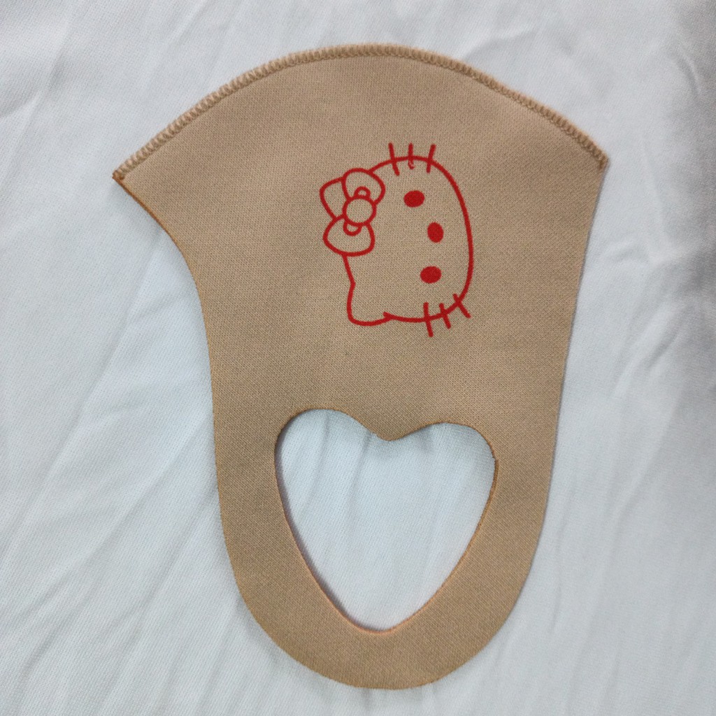 Set 10 khẩu trang vải poly su BÉ GÁI siêu đẹp(HÌNH IN HELLO KITTY)(4-8 tuổi) | BigBuy360 - bigbuy360.vn