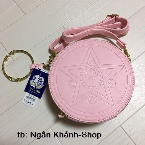 Túi đeo vai Sailor Moon GU Nhật Bản phiên bản Thuỷ thủ Mặt Trăng - Chuyên sỉ