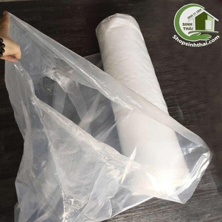 1 mét Tấm màng nylon ( ni lông ) màng nhựa dày 2 lớp che mưa, che nhà kính, phủ mái nhà, che đồ, che phủ công trình - kh