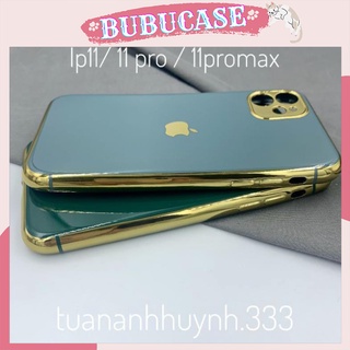 Ốp Lưng iPhone 11 Dẻo mạ crom bảo vệ camera - Ốp lưng cho iphone 11 / iphone11pro / iphone 11 pro max