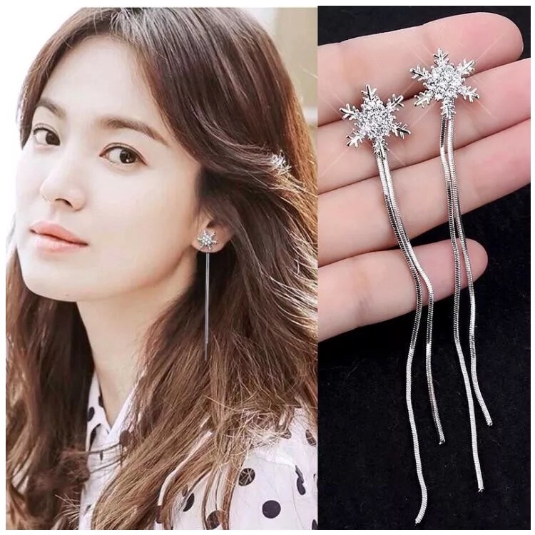 Bông tai nữ nhỏ cá tính kiểu Hàn Quốc đẹp sang chảnh i39