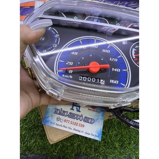 Đồng hồ wave blade xanh gắn wave alpha