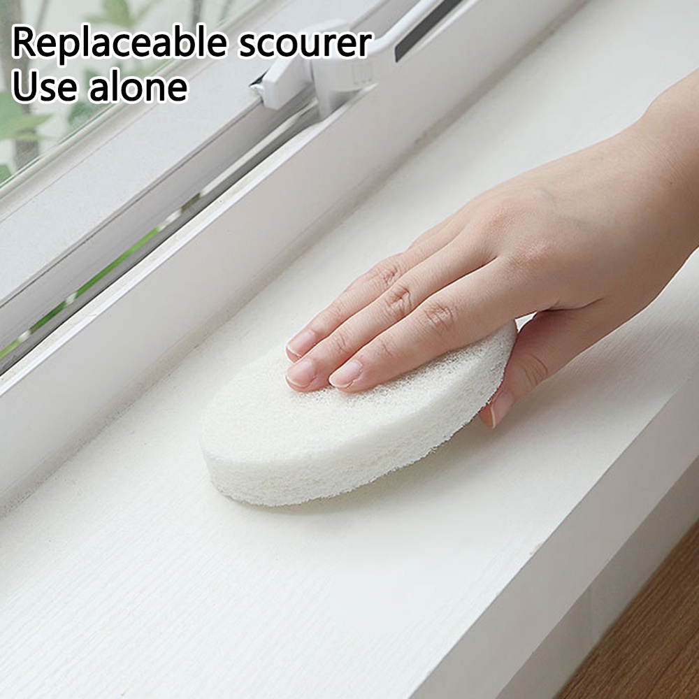 Bàn Chải Mút Xốp Cán Dài Dùng Vệ Sinh Nhà Bếp/Phòng Tắm DIY