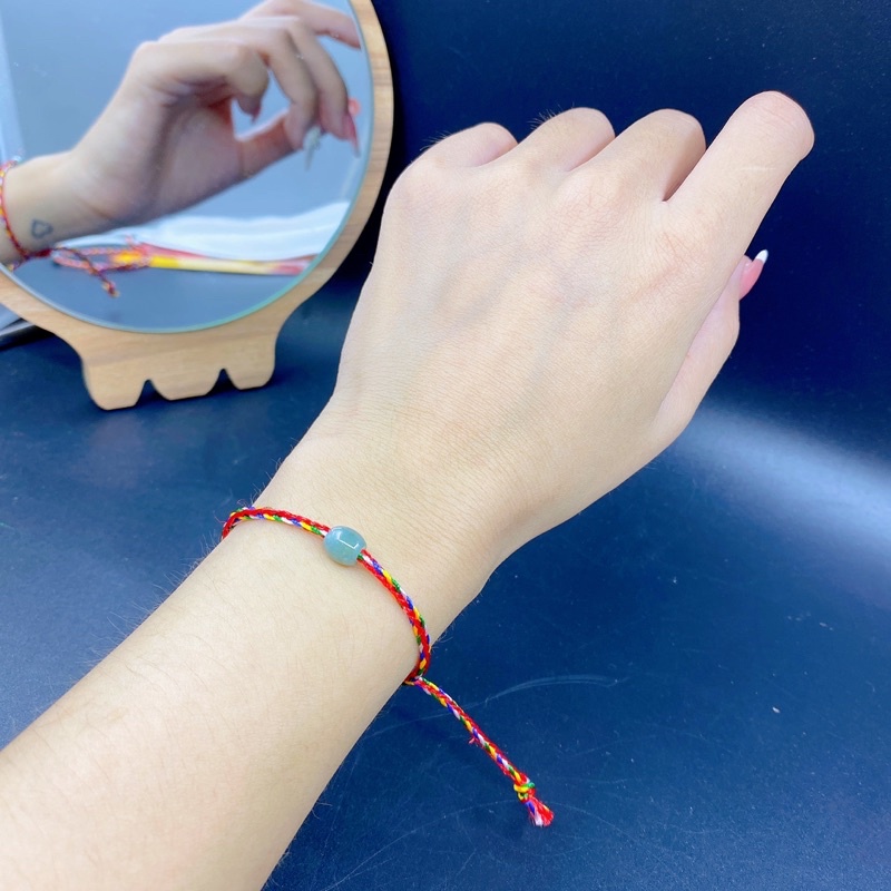 Vòng Tay Ngũ Sắc, Lam Ngọc ☯ Vòng Tay May Mắn ☯  Đã Xin Trú