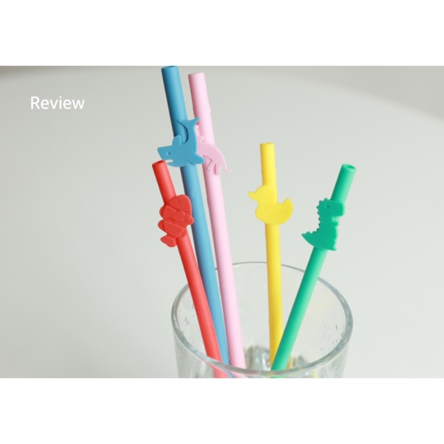 Ống Hút Silicone Cho Bé Hàn Quốc Cao Cấp