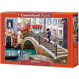 Tranh xếp hình 2000 mảnh "Venice bridge", Castorland