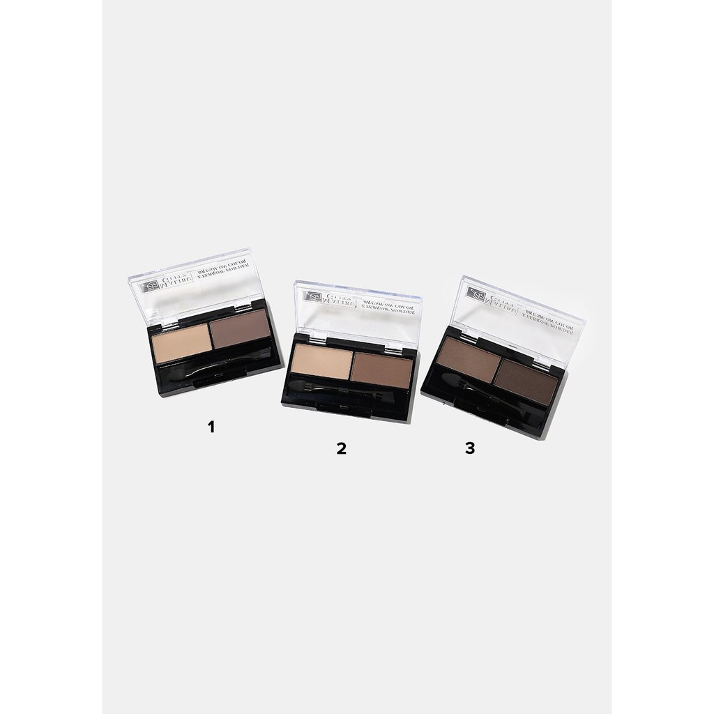 BỘT TÁN LÔNG MÀY MALIBU BRUSH ON EYEBROW POWDER DUO