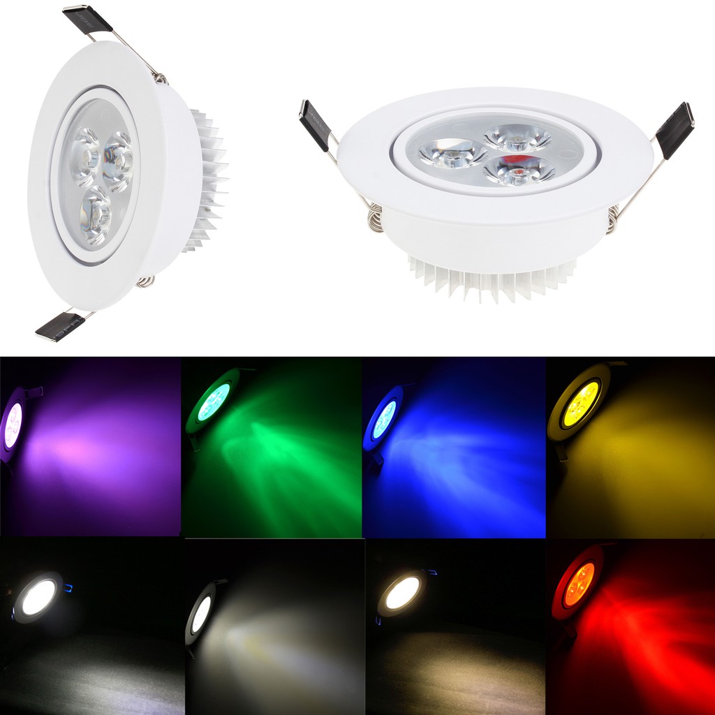 Đèn trần bóng LED 3W 85-265V 220V nhiều màu sắc