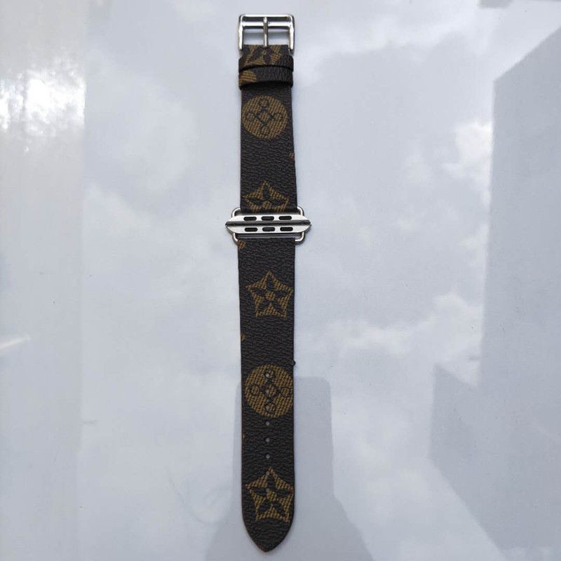 HERMES Dây Đeo Bằng Da Cho Đồng Hồ Thông Minh Apple Watch 1 / 2 / 3 / 4