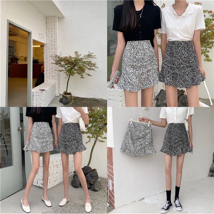 Chân Váy Nữ Lưng Cao Dáng Chữ A Họa Tiết Da Báo Thời Trang | BigBuy360 - bigbuy360.vn