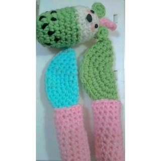 [Handmade Crochet] Móc khóa con dao bằng len