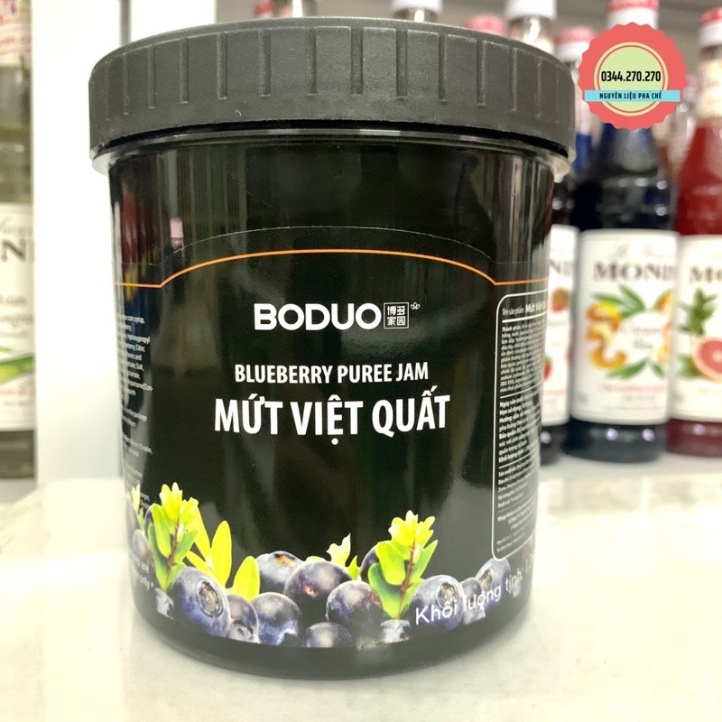 Mứt việt quất Boduo-Hàng nhập khẩu.