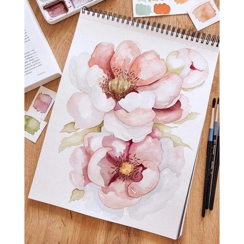 Sổ Vẽ Happy Artist 300gsm - 15 tờ (khổ chuẩn)