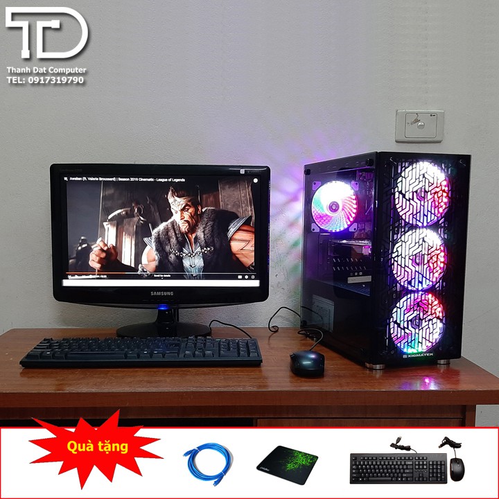 Bộ máy tính i3 chơi game Liên minh, RULES, PUBG, FIFA 4, GTA, CF, game giả lập | BigBuy360 - bigbuy360.vn