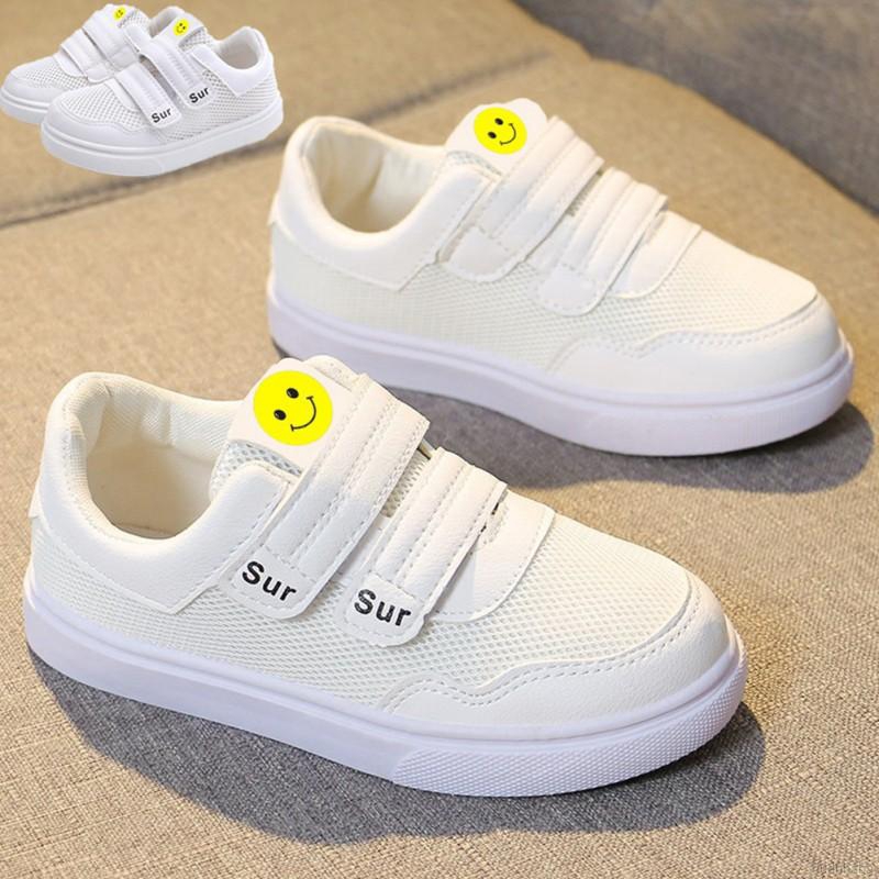 Giày thể thao khóa cài nylon thoáng khí thoải mái cho bé size 26-37