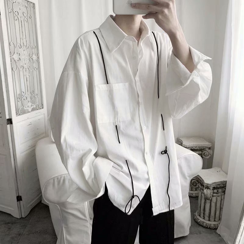 Sơ mi nam màu trắng hàng độc lạ đẹp bao chất