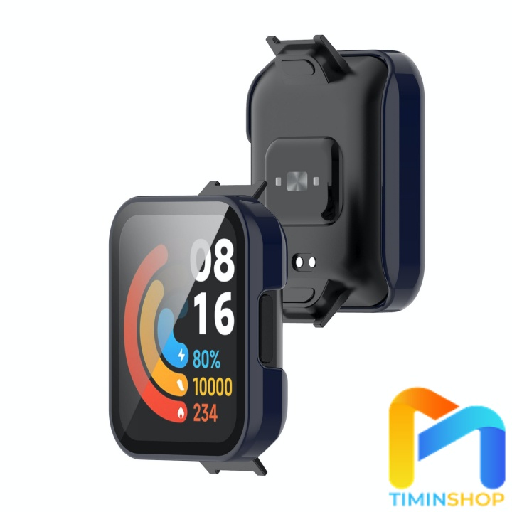 Ốp Xiaomi Redmi Watch 2 lite - PC + màn hình Kính cường lực