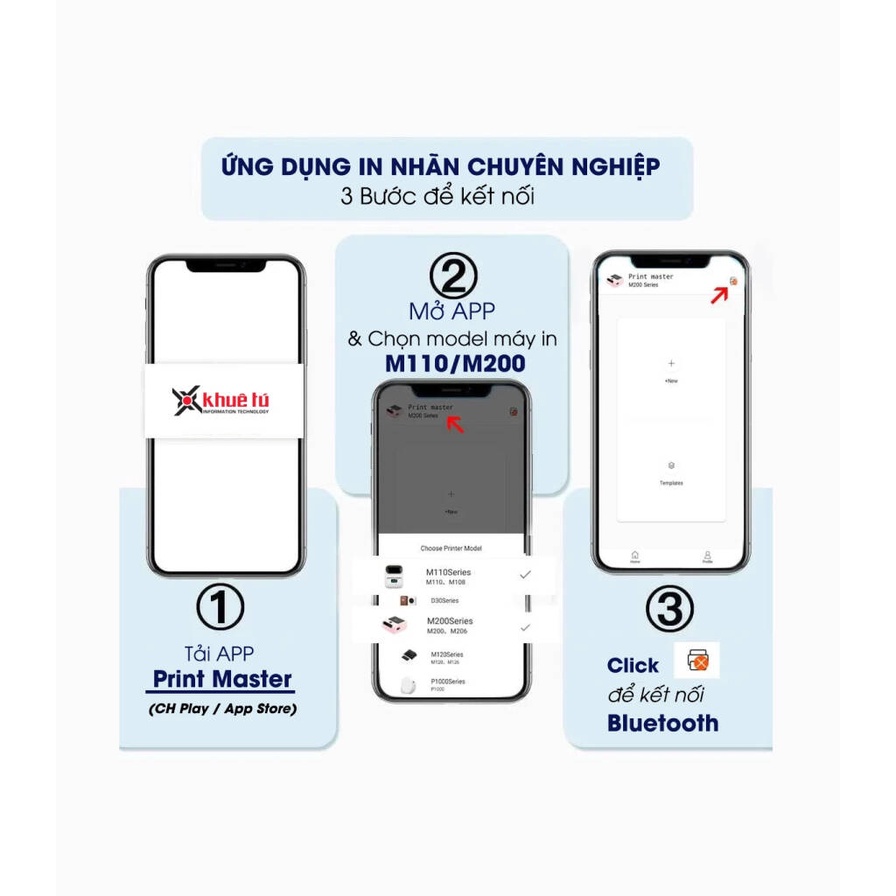 Nhãn Cáp 25 X 38mm, Màu Trắng, KTC-F2538-40-100