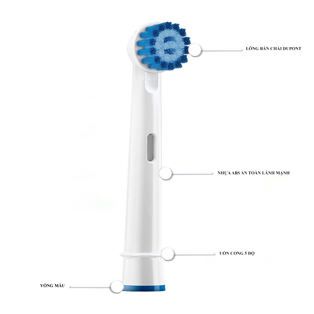 Đầu Bàn Chải Đánh Răng Điện Oral-B Thay Thế Phù Hợp Tất Cả Các Loại Bàn Chải Oral-B