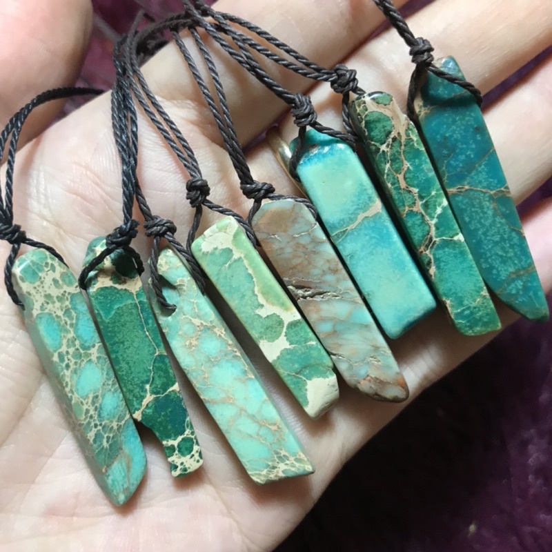 [Turquoise]vòng cổ đá thiên nhiên,đá thanh tẩy,trang sức