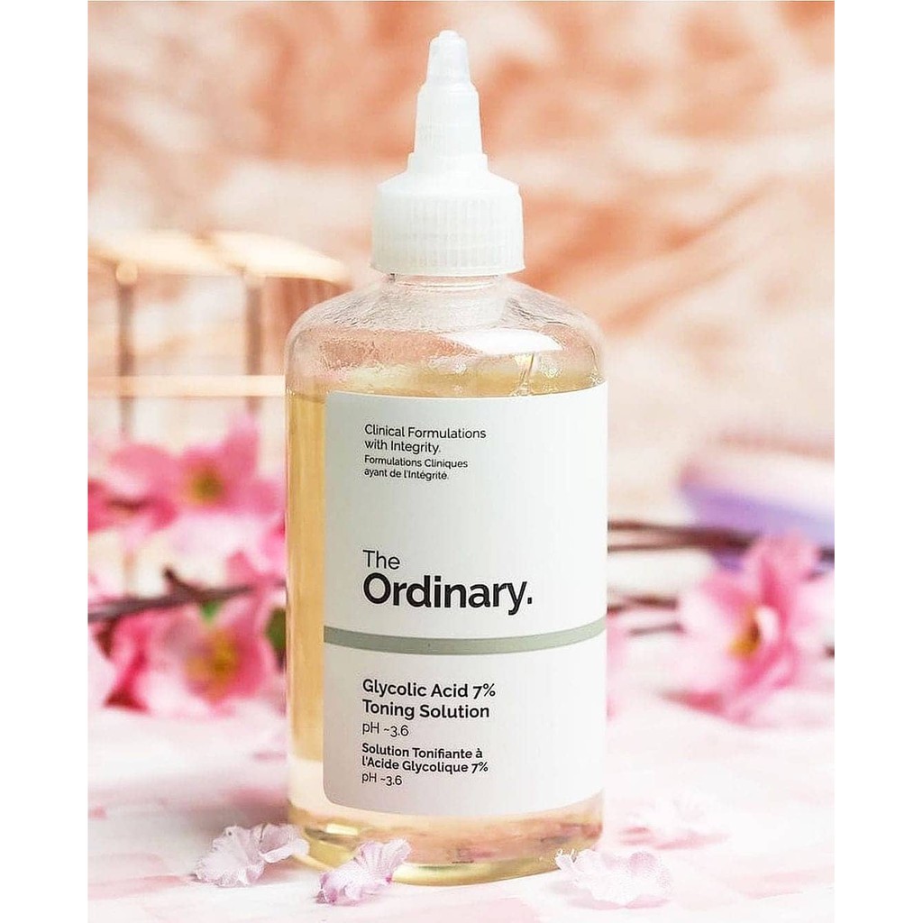 THE ORDINARY CHÍNH HÃNG Nước hoa hồng làm sáng da ngăn mụn 7% Acid Toning Solution